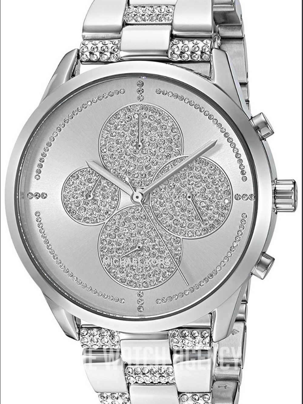 Watch on bracelet band